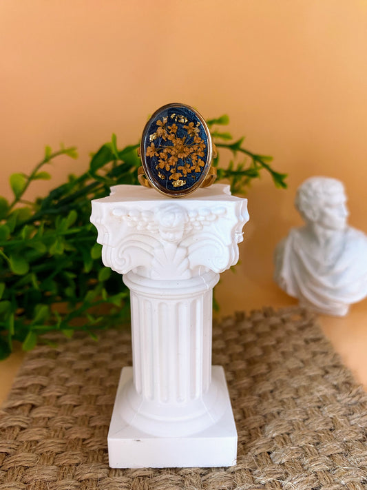 Dark Bloom Ring