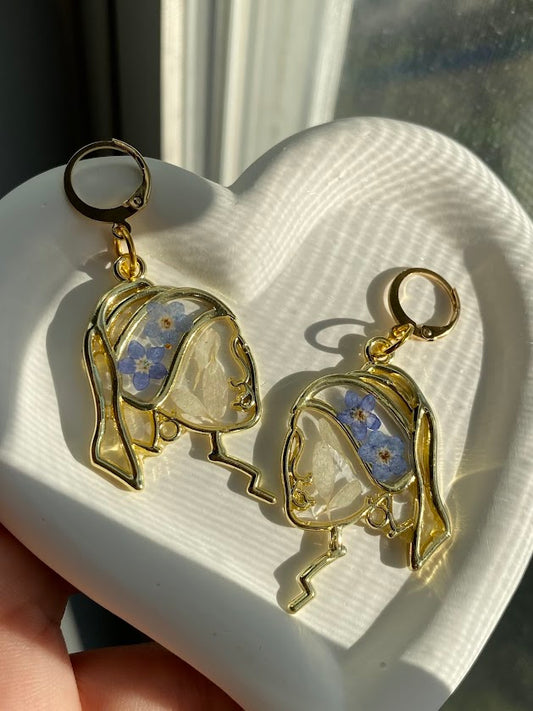 Blue Muse Earrings