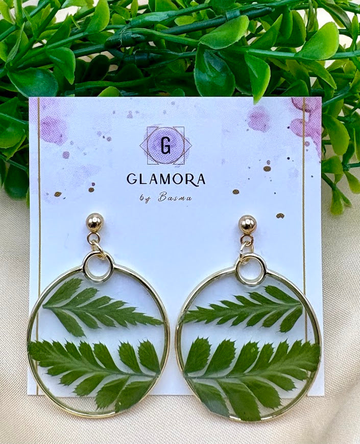 Circle of Leaves Earrings